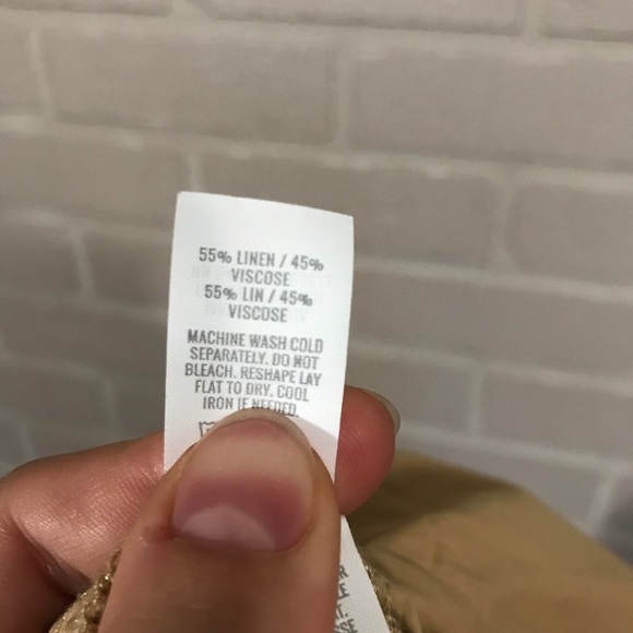 aerie linen cargo jogger - Picture 6 of 6